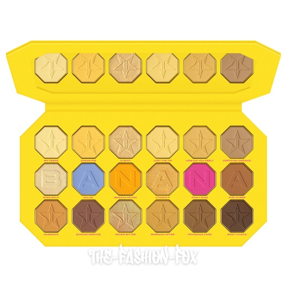 Jeffree Star Cosmetics Banana Fetish Artistry Makeup Eyeshadow Palette BRAND NEW - Picture 6 of 16